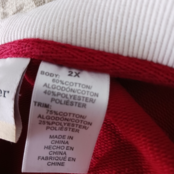 Vintage suede flower sweater - Picture 10 of 12